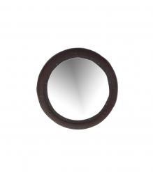 ROUND IRON MIRROR & FRAME