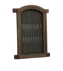 SOLID WOOD & IRON DOOR