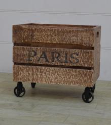 BASKET WITH WHEELS
