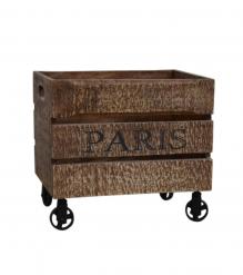 BASKET WITH WHEELS