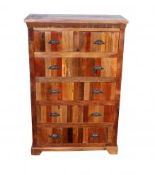 SOLID RECLAIMED WOODEN DRESSER / BUREAU