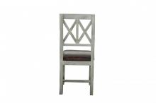 WOODEN LEATHER DINING CHAIR