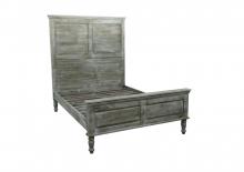 SOLID WOOD QUEEN BED