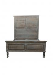 WOODEN QUEEN BED