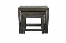 WOODEN NESTING TABLE SET OF 3