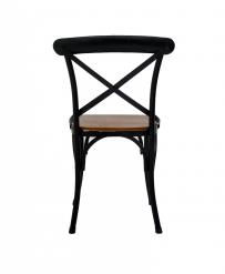 WOODEN IRON CHAIR