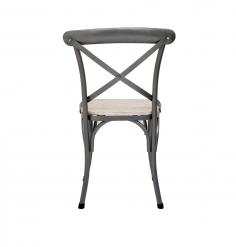WOODEN IRON CHAIR