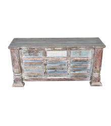 SOLID RECLAIMED TEAK WOOD EXECUTIVE DESK RECLAIMED WOOD