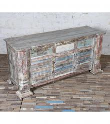 SOLID RECLAIMED TEAK WOOD EXECUTIVE DESK RECLAIMED WOOD