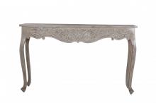 HAND CARVED CONSOLE TABLE 