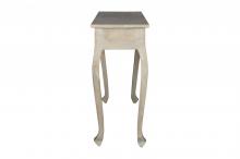 HAND CARVED SOLID WOOD CONSOLE TABLE