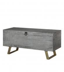 WOOD STORAGE TRUNK / COFFEE TABLE