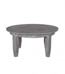 SOLID WOOD ROUND COFFEE TABLE