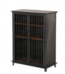 SOLID WOOD & IRON CABINET