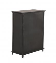 SOLID WOOD & IRON CABINET