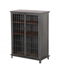 IRON & WOOD CABINET