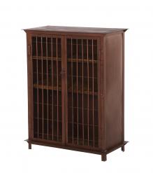 SOLID WOOD & IRON CABINET