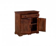 CARVED SIDEBOARD W/ 2 DOORS & DRAWER