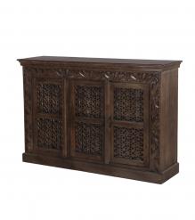 CARVED 3 DOOR SIDEBOARD