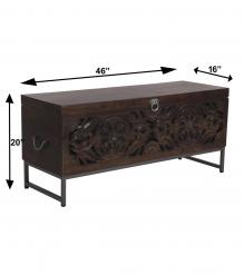 CARVed trunk / coffee table 
