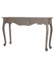 HAND CARVED CONSOLE TABLE 