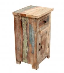 SOLID RECLAIMED TEAK WOOD SIDETABLE END TABLE