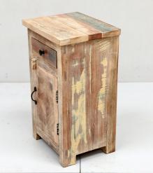 SOLID RECLAIMED TEAK WOOD SIDETABLE END TABLE
