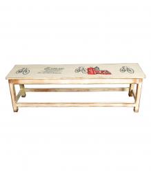 SOLID WOOD GRAPHIC DESIGN BENCH