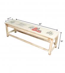 SOLID WOOD GRAPHIC DESIGN BENCH
