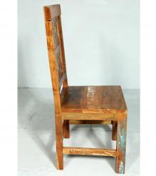 HAND CARVED SOLID RECLAIMED TEAK WOOD CHAIR
