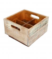 WOODEN BOTTLE HOLDER
