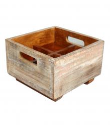 WOODEN BOTTLE HOLDER