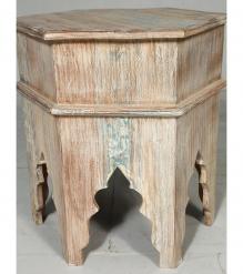 RECLAIMED WOOD END TABLE / NIGHTSTAND