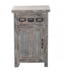 SOLID RECLAIMED TEAK WOOD SIDE TABLE