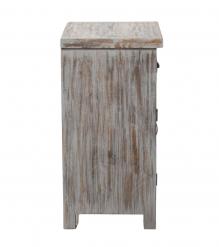 SOLID RECLAIMED TEAK WOOD SIDE TABLE