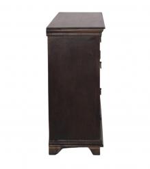 HAND CARVED SOLID WOOD SIDEBOARD