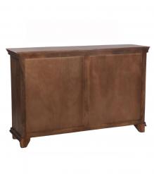 HAND CARVED SOLID WOOD SIDEBOARD 3 DRAWERS 2 DOORS