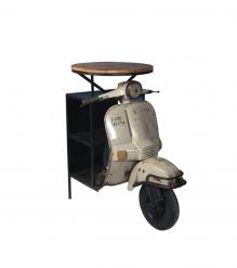 SCOOTER CONSOLE W/  BAR TOP