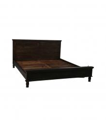SOLID WOOD KING SIZE BED