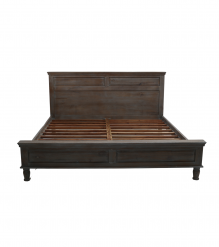 SOLID WOOD KING SIZE BED