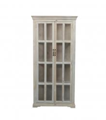 WOODEN GLASS CABINET