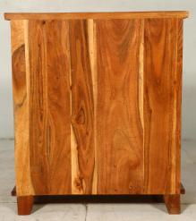 WOODEN BEDSIDE