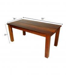 SOLID RECLAIMED TEAK DINING TABLE