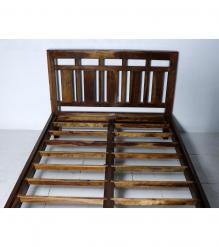 SOLID ROSEWOOD QUEEN BED 