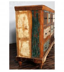 SOLID RECLAIMED TEAK WOOD DRESSER SIDEBOARD BUREAU