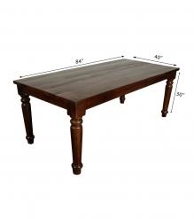 RECLAIMED SOLID TEAK WOOD TABLE