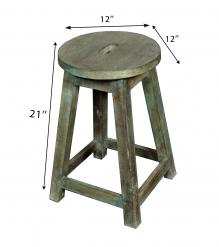 WOOD END TABLE