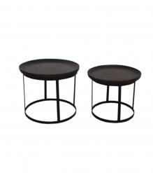 Nesting End Tables Set of 2, Side Table