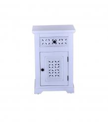 HAND CARVED WOOD END TABLE NIGHT STAND