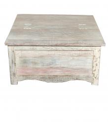 SOLID RECLAIMED WOOD COFFEE TABLE W/ STORAGE